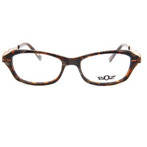 BOZ BY JF REY 9262 BROWN EYEGLASS FRAME 52-17-136 MADE IN FRANCE HANDMADE
